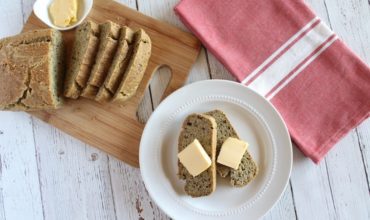 Easy Almond Flax Keto Bread Recipe with Crunchy Crust! (Paleo & GF)