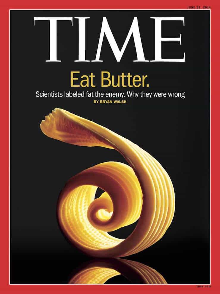 Time magazine cover about butter