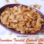 5-Minute Cinnamon Toasted Coconut Chips Recipe (Paleo & Keto)