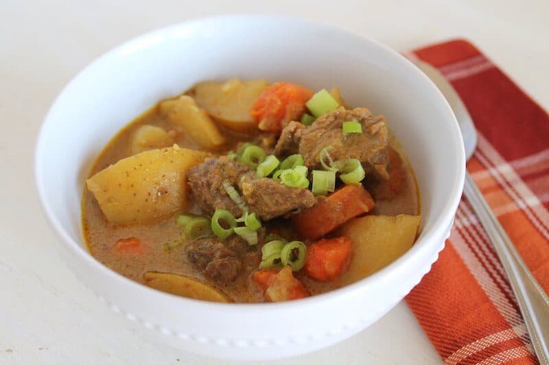 Curry beef stew instant pot hot sale