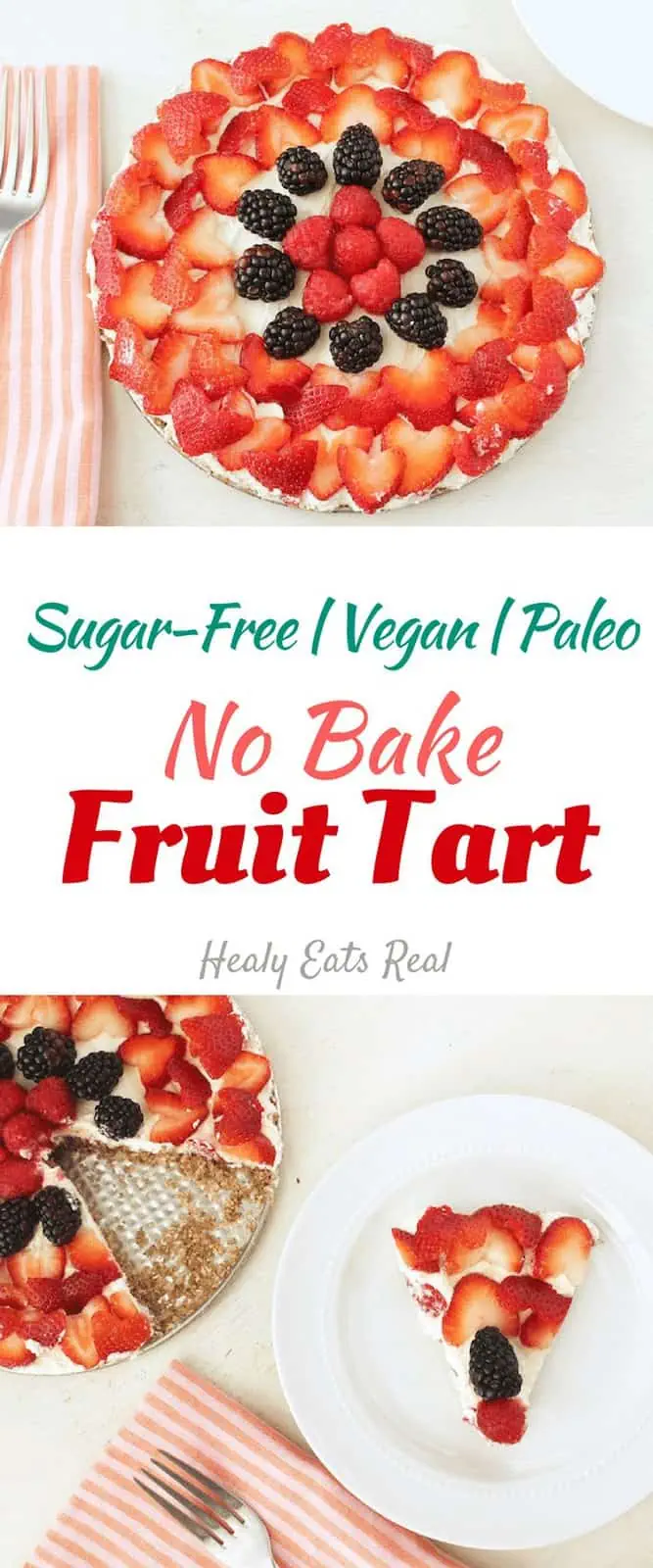 Easy No Bake Fruit Tart Recipe