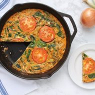 Tomato & Herb Vegetable Frittata Recipe (Paleo & Dairy-Free)