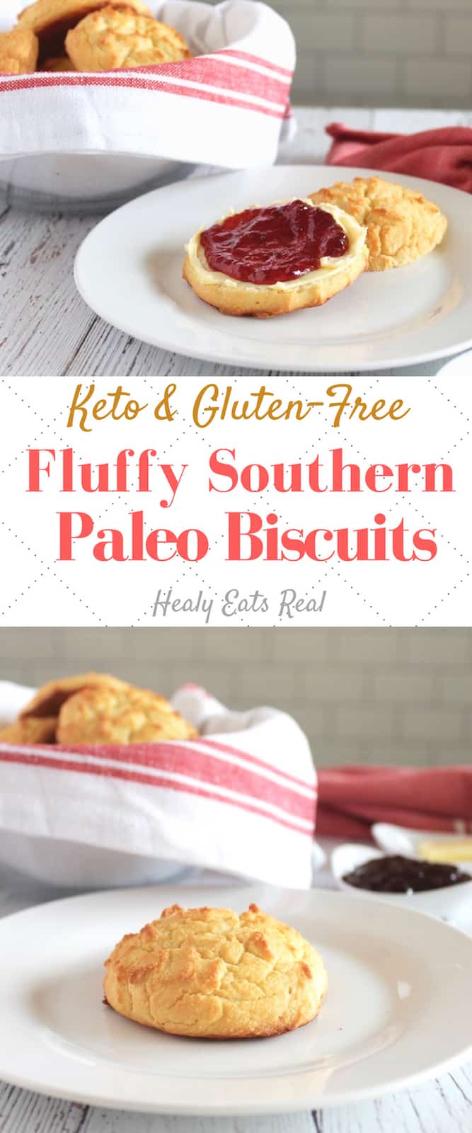 Southern Style Fluffy Paleo Biscuits (Keto & Low Carb)