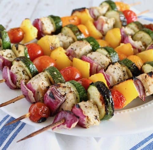 Vegan Kebabs (with Outdoor Grilling and Oven-Roasting Instructions