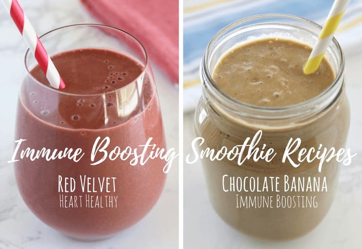 Immune Boosting Healthy Smoothies (Paleo & Vegan)