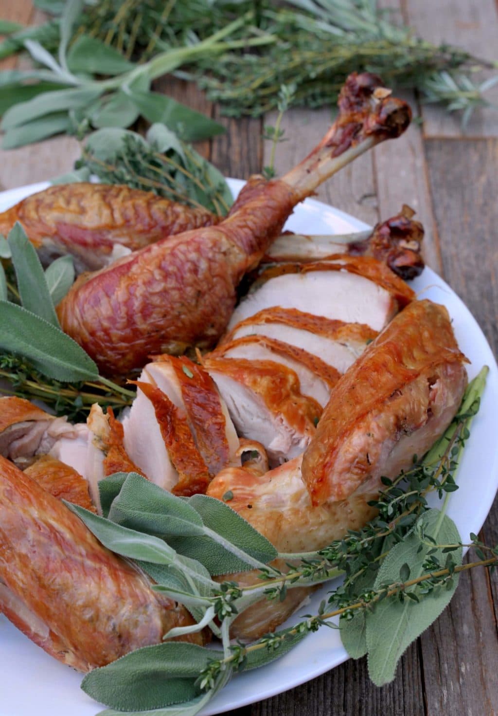 herb brined turkey