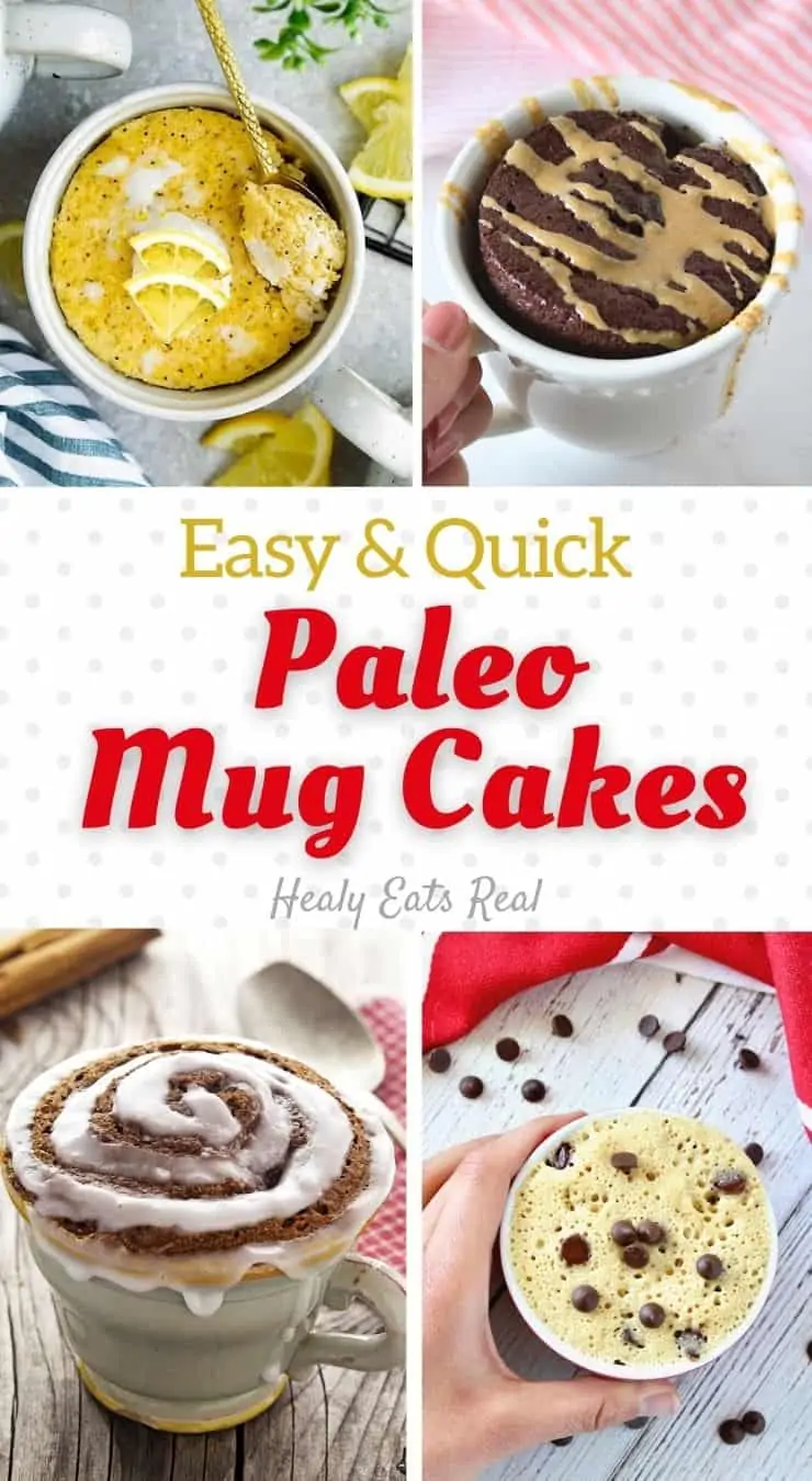 25 Paleo Mug Cake Recipes (Gluten Free & Dairy Free)