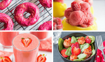 Healthy Strawberry Recipes (Paleo & Dairy Free) Featured