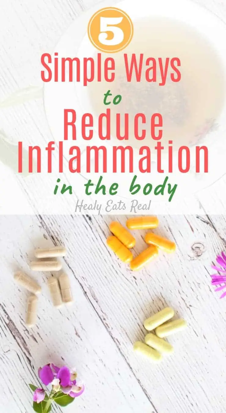 5 Simple Ways to Reduce Inflammation in the Body