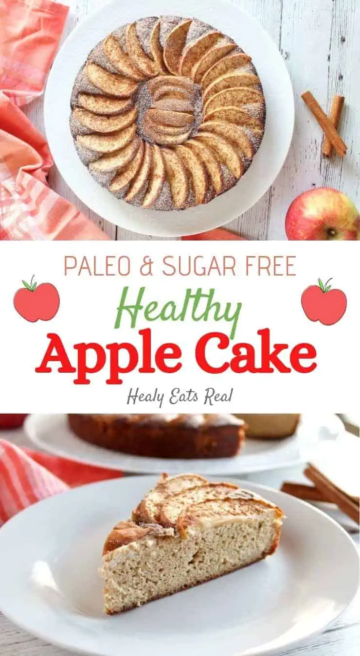 Healthy Apple Cake (Paleo & Sugar Free)