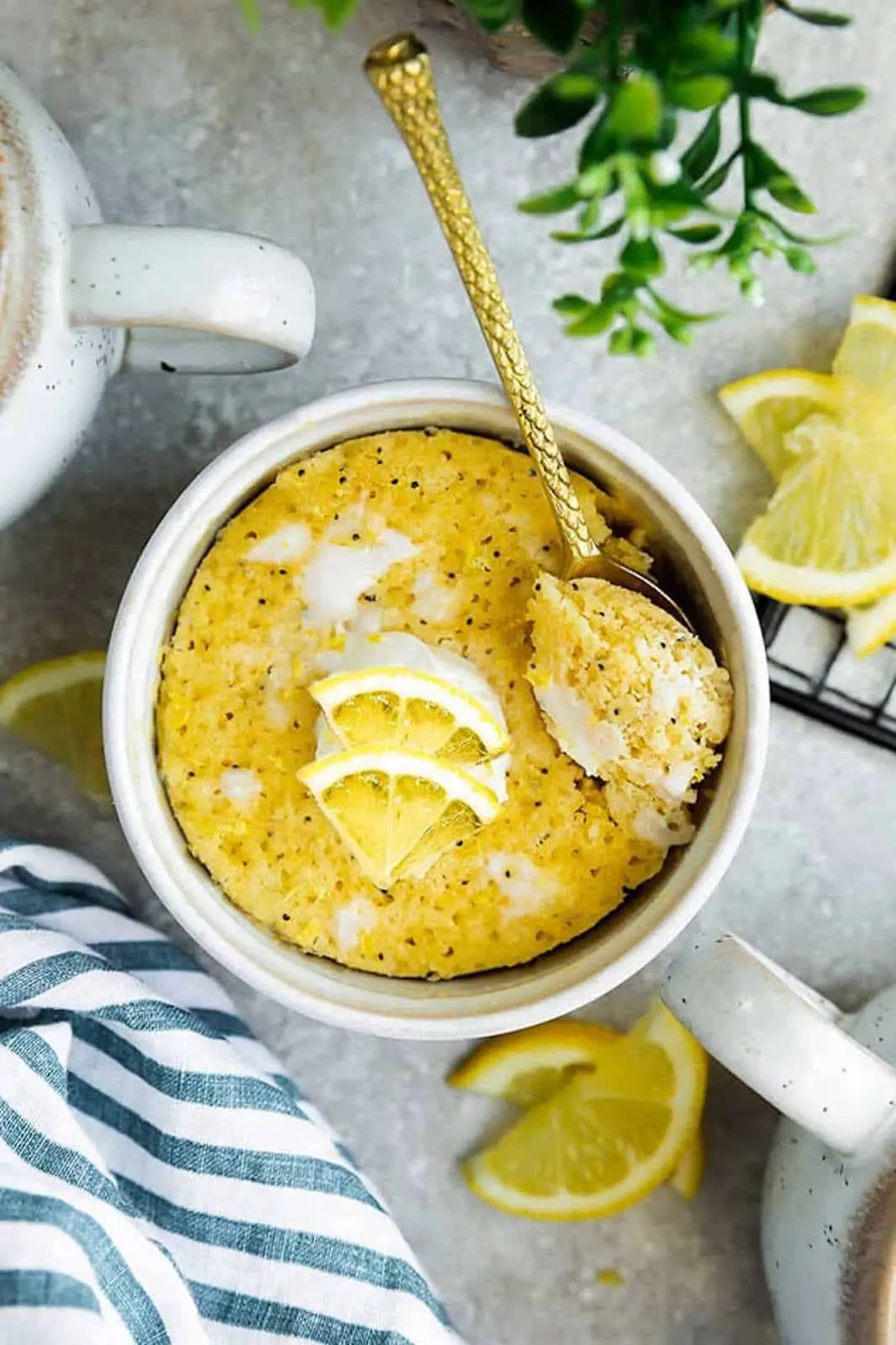 Matcha Mug Cake (Paleo, Keto, Gluten-Free) - Nom Nom Paleo®