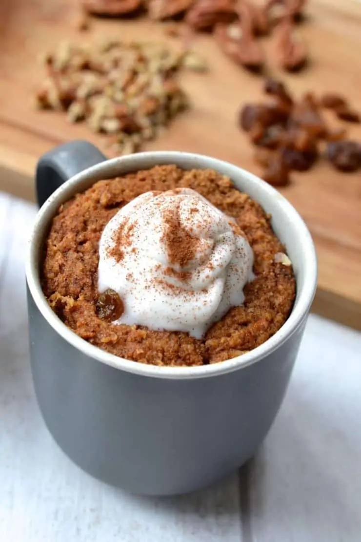 Matcha Mug Cake (Paleo, Keto, Gluten-Free) - Nom Nom Paleo®