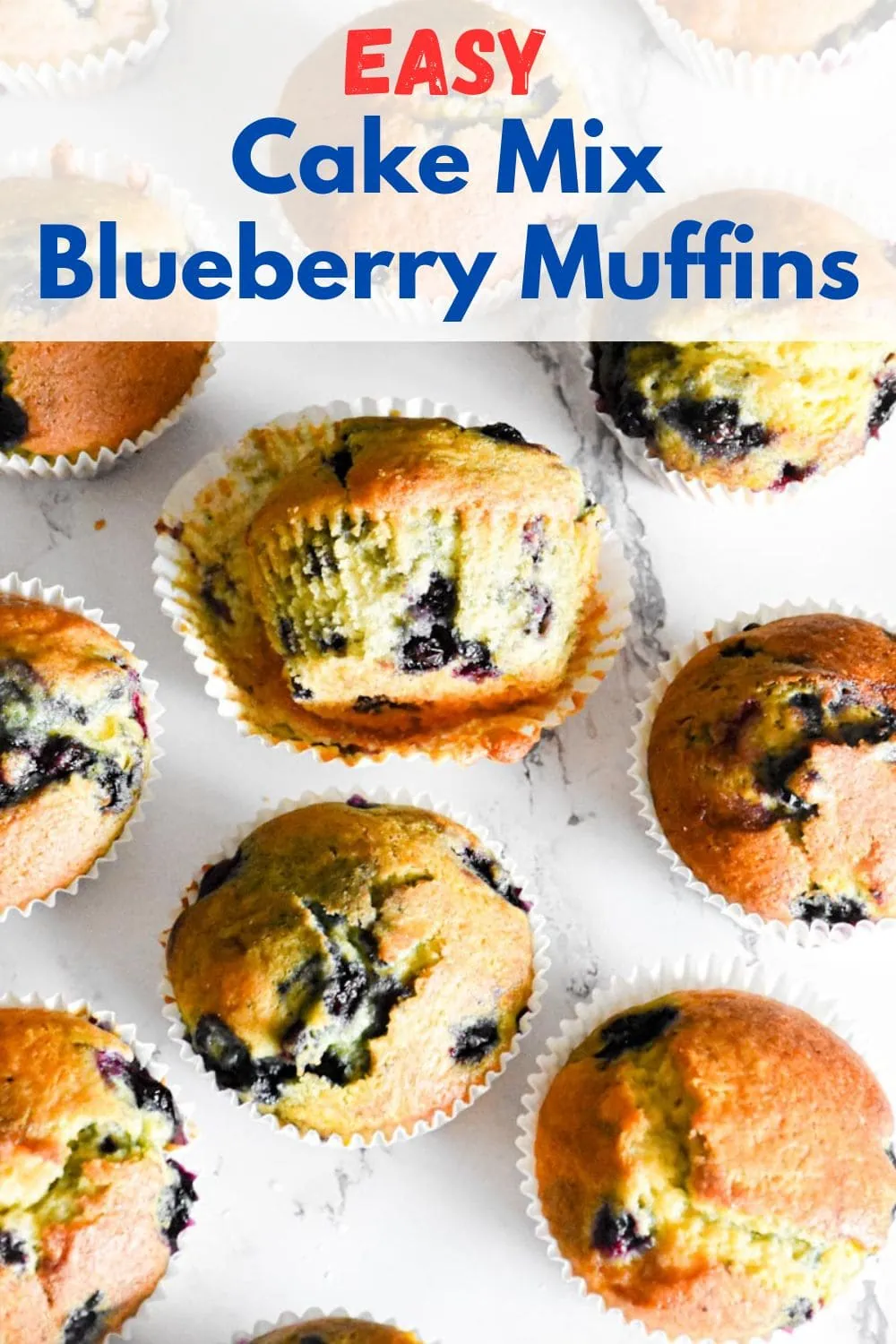 Easy Blueberry Muffin Cake Mix Recipe